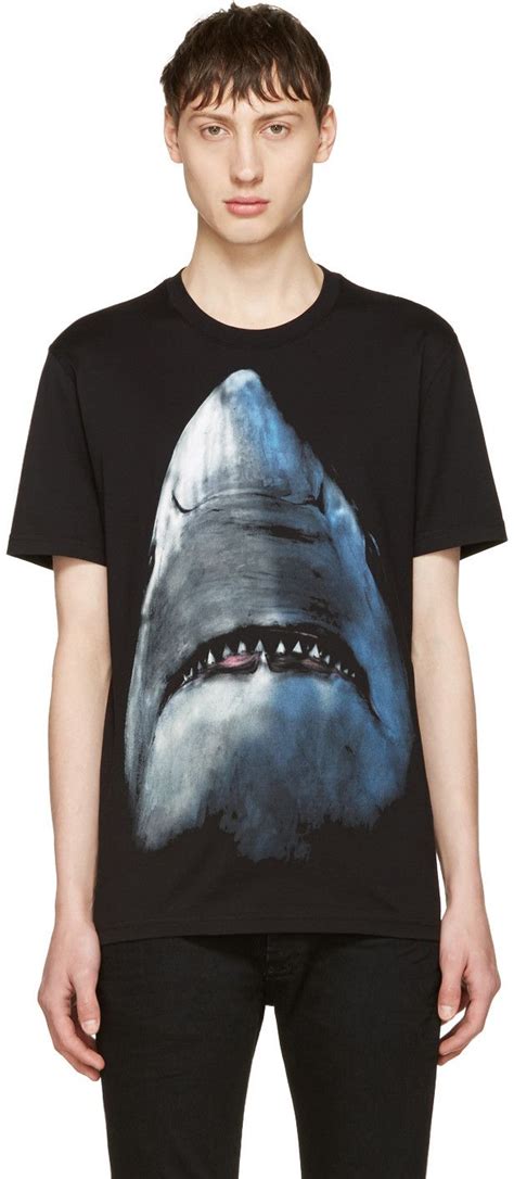 givenchy shark shirt|givenchy shark print shirt.